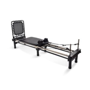 AeroPilates Reformer Home Workout Equipment, Pilates Machine w/Resistance