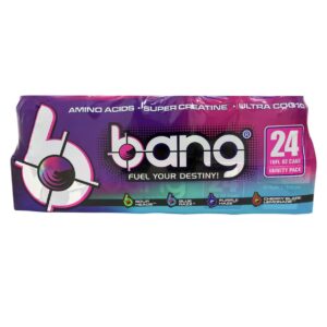 Bang Bang Fuel Your Destiny Cans Variety Pack 24 X 16 FL Ounce Total Net Wt 384 Fl Ounce , 384 Fl Ounce