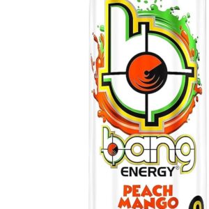 Bang Energy Drink - Peach Mango - 16fl.oz. (Pack of 16)