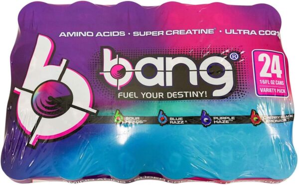 Bang Energy Variety Pack, 16 Ounce (24 Pack)