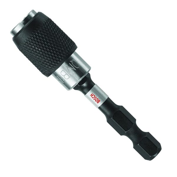 BOSCH ITBHQC201 1-Piece 2 In. Impact Tough Quick Change Bit Holder