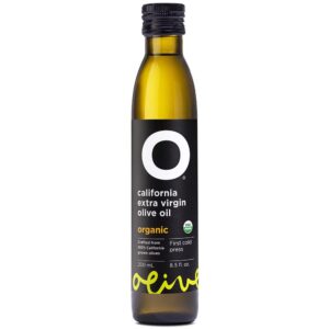 California Organic Extra Virgin Olive Oil Glass Bottle 8.5 Fl Oz by O Olive