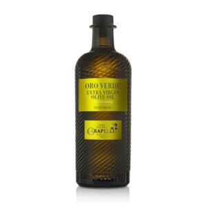 Carapelli - Oro Verde Extra Virgin Olive Oil: First Cold-Pressed EVOO – 33.8 Fluid Ounces (1 Liter)