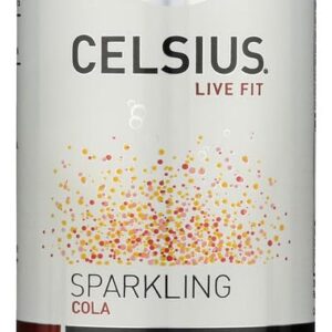 CELSIUS Sparkling Cola, Functional Essential Energy Drink 12 Fl Oz (Pack of 24)