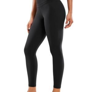 CRZ YOGA Womens Naked Feeling Workout 7/8 Yoga Leggings - 25 Inches High Waist Tight Pants