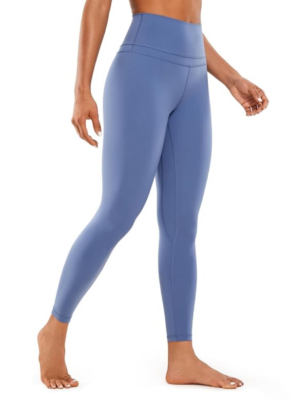 CRZ YOGA Womens Naked Feeling Workout 7/8 Yoga Leggings - 25 Inches High Waist Tight Pants