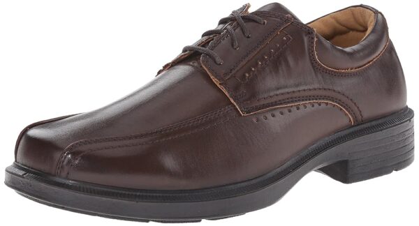 Deer Stags Men's Williamsburg Dress Shoes Comfortable Lace up Formal Oxford for Weddings, Business, Office, Prom