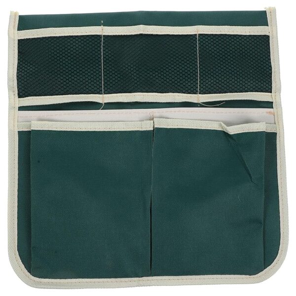 DOITOOL Garden Pouch, Foldable Portable Garden Kneeler Bench Kneeling Bag Gardening Tools Storage Stool Multiple Storage Pouch