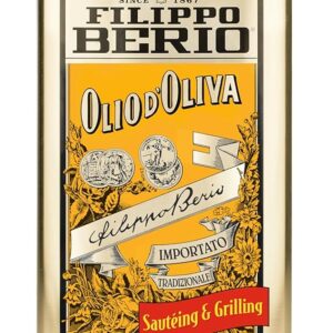 Filippo Berio Pure Olive Oil, 1 Liter Tin (33.8 Ounce)