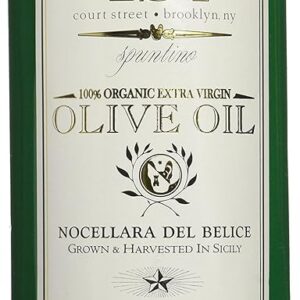 Frankies 457 Extra Virgin Organic Olive Oil - Premium Castelvetrano Olive Oil - Harvested in Sicily - Pure Authentic Italian - Monovarietal - Rich in Flavor - First Cold Pressed...