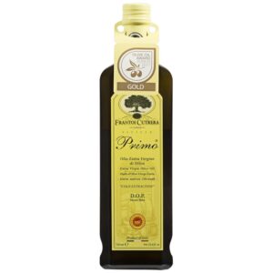 Frantoi Cutrera Primo Cold Extracted Italian Extra Virgin Olive Oil Cold Pressed, Polyphenol Rich Olive Oil, Authentic Certified DOP Sicilian EVOO Imported From Italy, 25.4 fl...