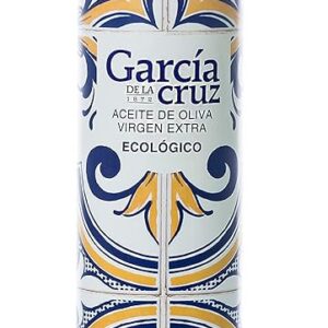 GARCÍA DE LA CRUZ - Organic Extra Virgin Olive Oil, Master Miller Premium Oil, Almond and Tomato Tones, Smooth Body, Sourced in Spain, Montes de Toledo, Glass Bottle - 250 ml