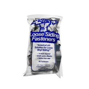 Help Secure Loose Vinyl siding That Will not Lock Together or continually unlocks - Pack of 40