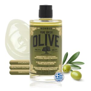 KORRES Olive 3-in-1 Nourishing Oil, 3.38 fl. oz.