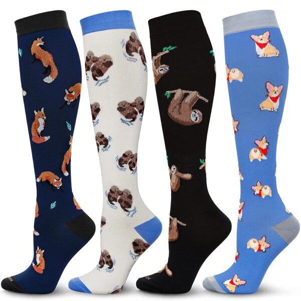 LEVSOX Compression Socks Women and Men, 20-30mmHg, Best for Nurses, Travel, Pregnancy