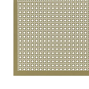 M-D Building Products 56012 12 in. x 24 in. x .020 in. Brass Aluminum Sheet Lincane