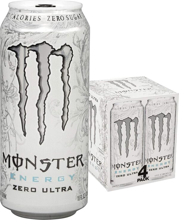 Monster Energy, Zero Ultra, 16 fl oz, 4 Pack
