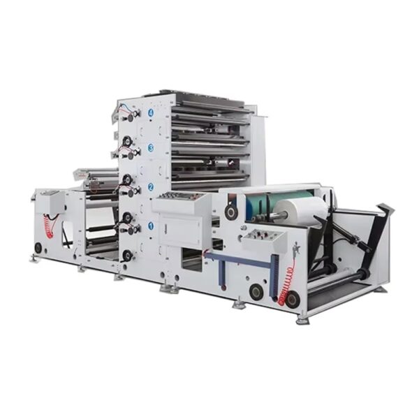 Multi-Color Narrow Web Flexographic Printing Machine for Labels & Packaging Solutions