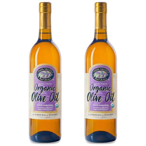 Napa Valley Naturals Organic Extra Virgin Olive Oil, 25.4 Ounce (2-pack)