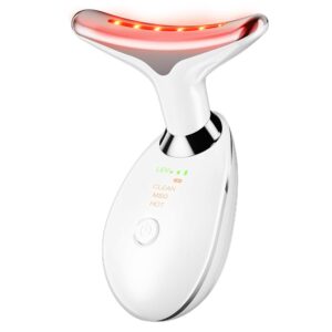 Neck Face Massager Face Sculpting Tool 3 Colour Modes and Vibration for Facial Massager for Double Chin