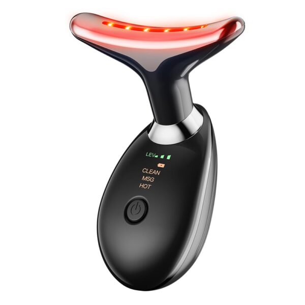 Neck Face Massager, Facial Massage Device with Thermal, Triple Action Colour Modes for Skin Care, Face Sculpting Tool