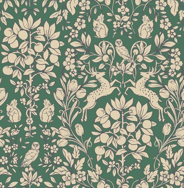 NuWallpaper Emerald Enchanted Peel & Stick Wallpaper