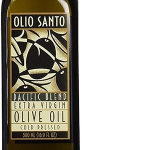 Olio Santo California Extra Virgin Olive Oil - Cold Press, 500ml (16.9 oz)