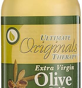 Originals by Africa's Best Therapy Extra Virgin Olive Oil Stimulating Growth Oil, Penetrates & Rejuvenates Hair, Skin and Nails, All Day Long Moisturizing & Conditioning, 4oz...