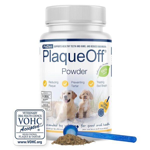 ProDen PlaqueOff Dental Care for Dogs and Cats, 60gm