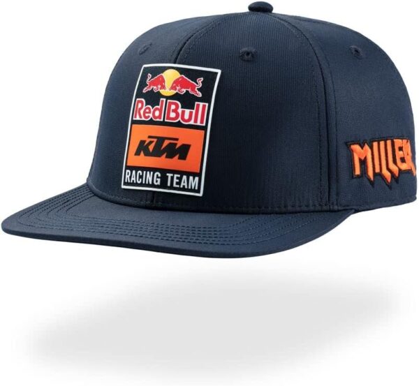 RED Bull Jack Miller Flat Cap Navy