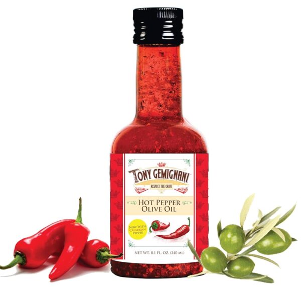 Tony Gemignani Olive Oil, Hot Pepper