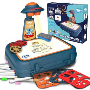 Toys for Girls 4-6, Drawing Projector for Kids, Art Sketch Projector Drawing and Tracing Include 64 Projection Image, Color Pen, Drawing Stencil, Kids Learn How to Draw Toys Set...