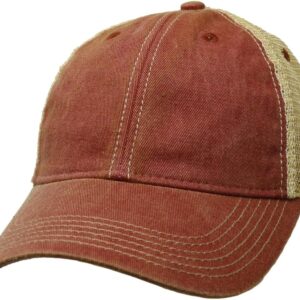 Vintage Distressed Baseball Cap – Unstructured Fit Adjustable Snapback Hat for Men & Women